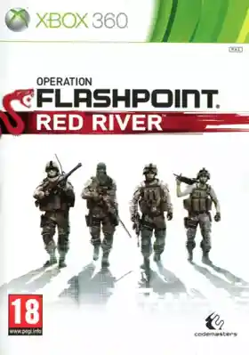 Operation Flashpoint Red River (USA) box cover front